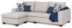 Nova Double Sofa Bed featuring Reversible Chaise