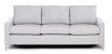 Prada Large Queen Sofa Bed featuring Queen mattress and metal legs