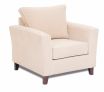 The luxurious Caprice armchair with contrast piping