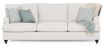 Verona 3.5 Seater Sofa featuring Zepel Fabric with Feather Wrapped Seat Cushions