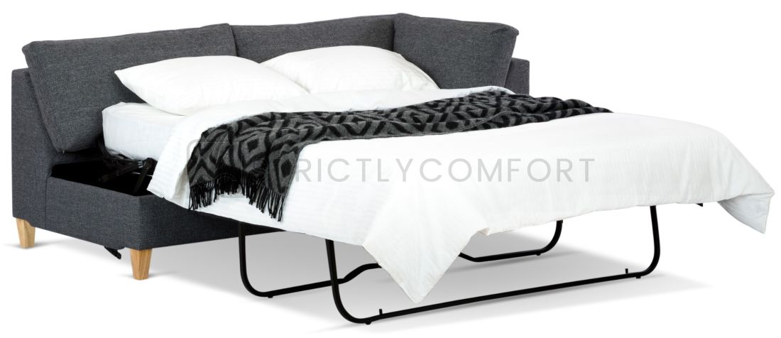 Melody Queen Chaise Bed featuring Premium Spring Mattress