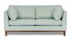 Villa sofa Featuring Warwick Vegas Duckegg fabric and Timber Base