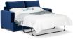 Bahamas double sofa bed featuring Warwick Plush Indigo navy blue velvet fabric