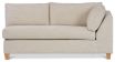 Melody 3 Seater Chaise featuring Wortley Paringa Oatmeal fabric