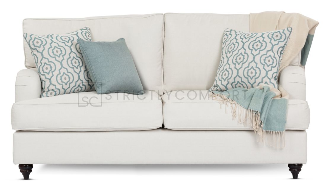 Verona 2.5 Seater Sofa featuring Zepel Fabric with Feather Wrapped Seat Cushions