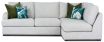 Bahamas Modular Sofa with Return Chaise upholstered in Profile Adonis Flax