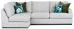Bahamas Modular Sofa with Return Chaise upholstered in Profile Adonis Flax