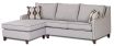 Versace Modular featuring Warwick Cube grey fabric with Charcoal piping
