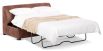 Bronte Armless Sofa Bed featuring comfortable spring mattress