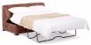 Bronte Armless Sofa Bed featuring Spring and Latex mattress