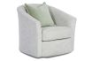 Club Swivel chair featuring Profile Adonis Flax fabric with linen look and texture