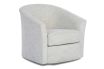 Club Swivel chair featuring Profile Adonis Flax fabric with linen look and texture