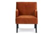 Lava Occasional chair featuring Warwick Adore copper velvet fabric