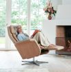 Stressless Sam Recliner in Paloma Sand with Sirius Base