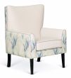 Mosman Chair featuring Wortley fabric and Patterned Zepel Fabric