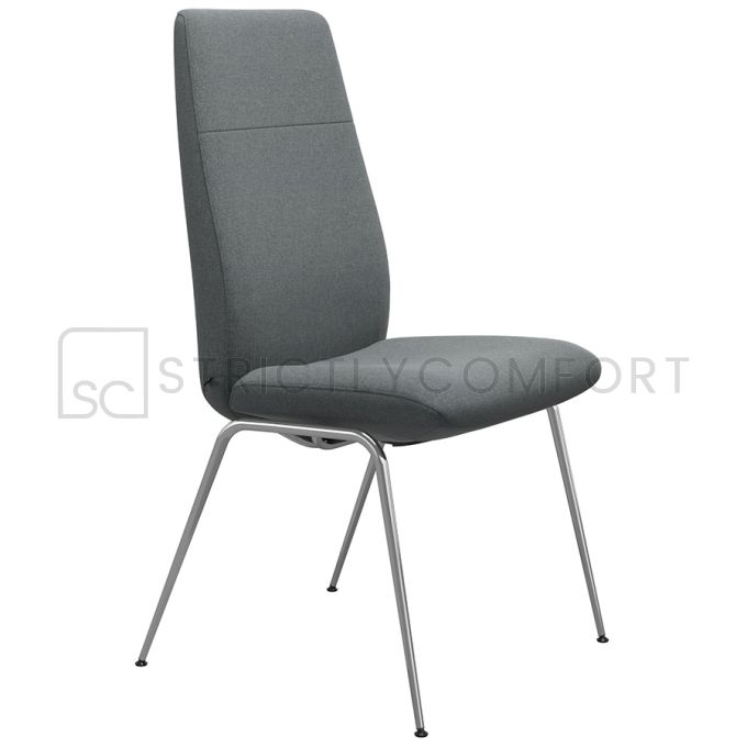 Stressless Large Dining Chair with High Back and D300 Legs
