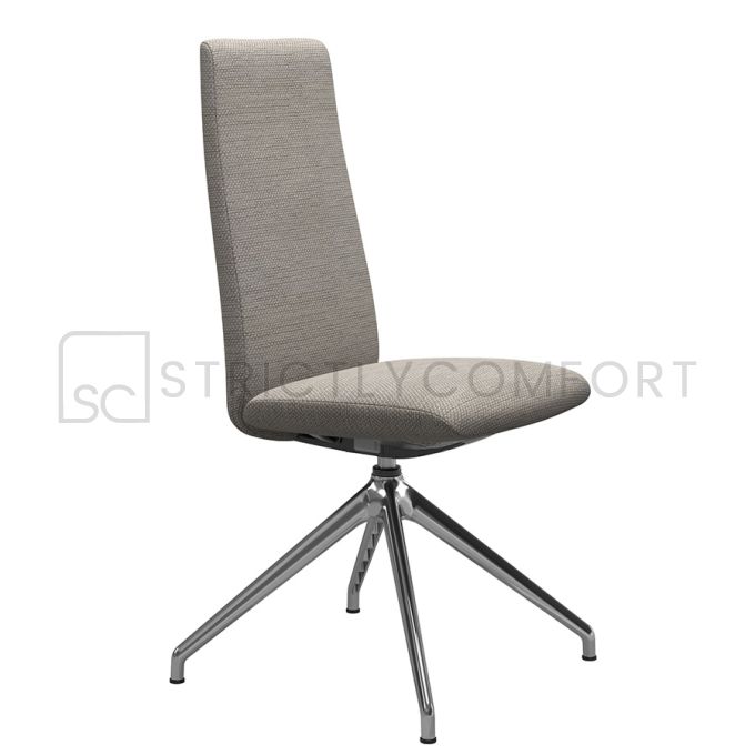 Stressless Medium Dining Chair with High Back and D350 Legs