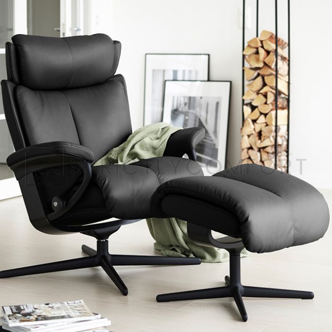Stressless Magic Recliner with Cross Base