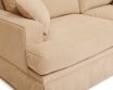 Suzanne sofa with T shaped cushions