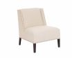 The Versace chair upholstered in Shann Vinyl 