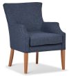 Sparrow chair featuring Warwick Keylargo Navy fabric