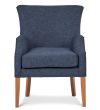 Sparrow chair featuring Warwick Keylargo Navy fabric