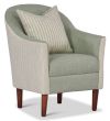 Sydney chair featuring Warwick Husk Atoll fabric with Wells Atoll pattern