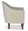 Sydney chair featuring Warwick Husk Atoll fabric with Wells Atoll pattern