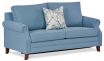 Camile Double Sofa Bed featuring Zepel Naturama Sky fabric