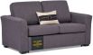 Tamara sofa bed in Henley Kangaroo fabric, featuring all-in-one Belgian mechanism with high density foam. 