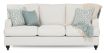 Verona 3 Seater Sofa featuring Zepel Fabric with Feather Wrapped Seat Cushions