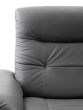 Stressless Mary Recliner Chair in Paloma Rock Leather, featuring Upholstered Arms 