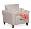 Relaxing Caprice armchair with timber legs