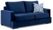 Bahamas sofa featuring Warwick Plush range in navy blue velvet