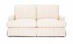 Suzanne 2.5 Seater Sofa featuring Striped Fabric and Classic Skirting