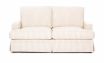 Suzanne 2.5 Seater Sofa featuring Striped Fabric and Classic Skirting