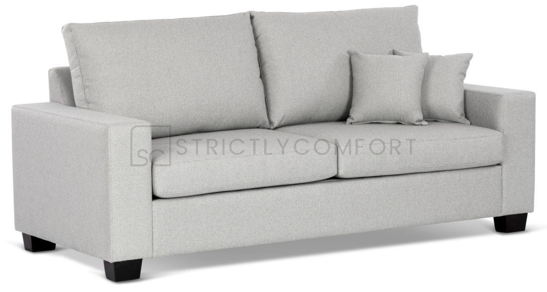 Nova 3 Seater Sofa featuring Wortley Tekno fabric