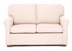 Carmen Single Sofa Bed featuring Zepel Fabric and Rounded Arms