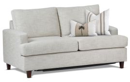 Alora Double Sofa Bed in Profile Adonis Flax fabric