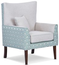 Our Denton Armchair in a Zepel fabric