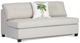 Prada Queen Sofa Bed featuring metal legs and Zepel fabric