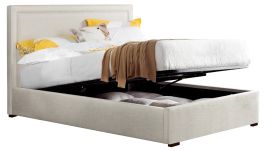 Remora Lift Up Storage Bed featuring Wortley fabrics