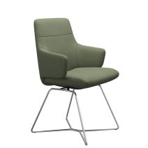 Stressless Large Dining Chair with Arms, Low Back and D301 Legs
