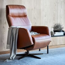 Stressless Scott Recliner in Paloma Copper with Sirius Base