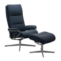 Stressless Tokyo Recliner with High Back and Chrome Original Base