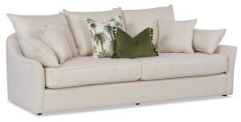 Victoria 3 Seater Sofa featuring Warwick Husk Linen fabric