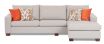 Nova Queen Sofa Bed featuring Reversible Chaise