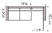 Caprice Modular with Storage Chaise