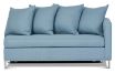 Mirage double sofa bed with Scatter cushions. 