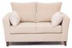 Caprice 2 Seater Sofa featuring natural colours with optional contrast piping